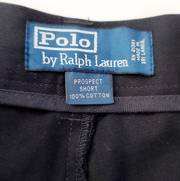 Polo Ralph Lauren Prospect Shorts navy Chino New with Tags Mens 38 - Picture 3 of 5